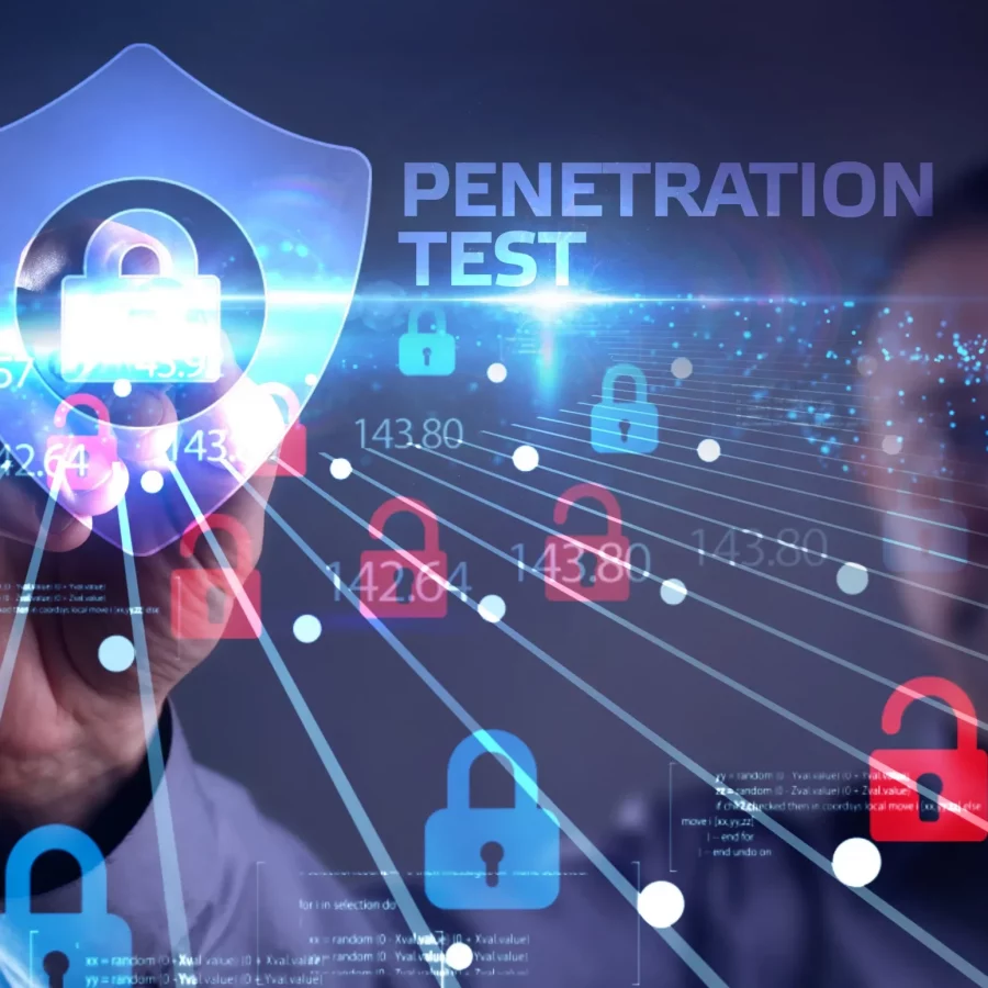 stay a head of cyber threats penetration testing tab section